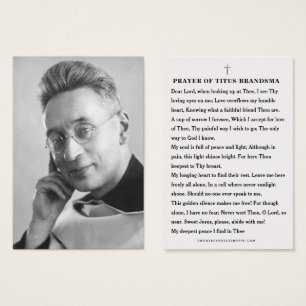 Saint Titus Brandsma Catholic Prayer Religious