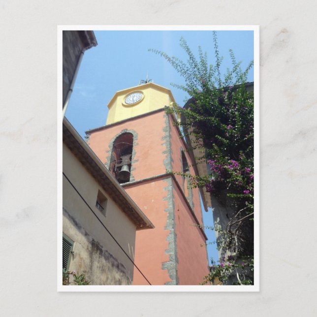 saint tropez clocktower postcard (Front)