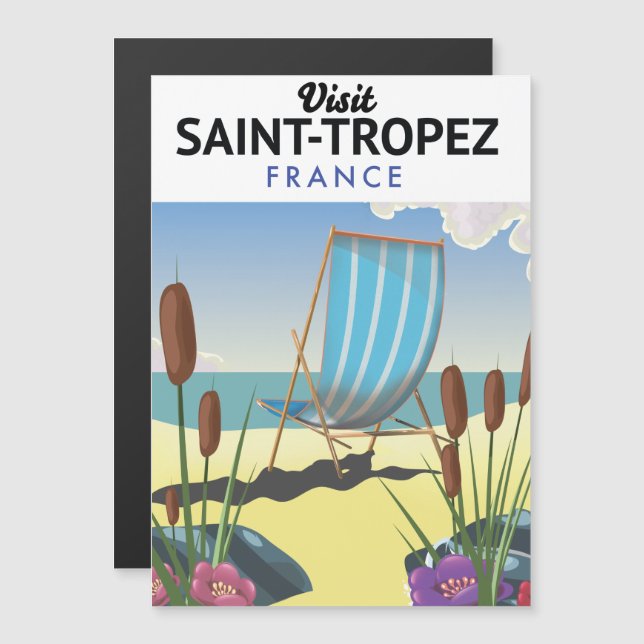Saint-Tropez France travel poster  (Front/Back)