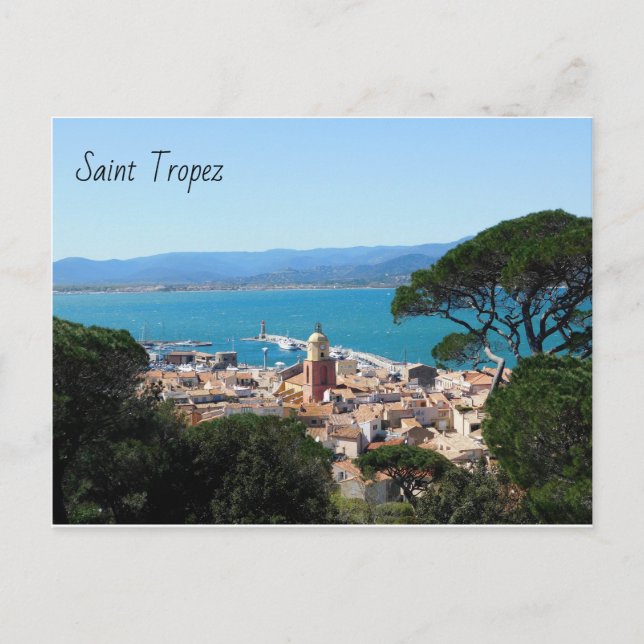 Saint Tropez Postcard (Front)