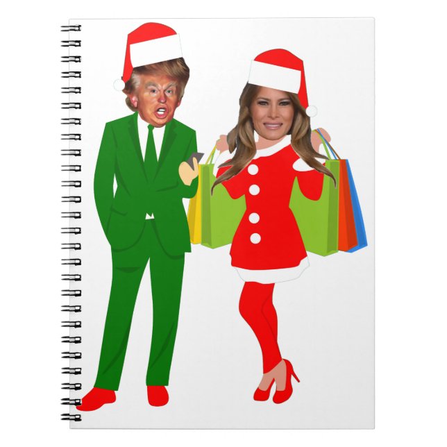 saint trump melania notebook (Front)
