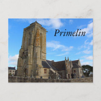 Saint Tugen chapel in Primelin Postcard