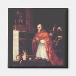 Saint Turibius of Mogrovejo Archbishop Art Magnet