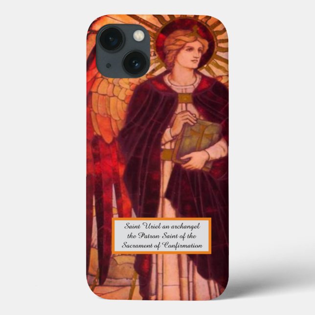 Saint Uriel Archangel Case-Mate iPhone Case (Back)