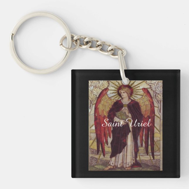 Saint Uriel Keychain (Front)