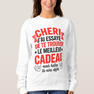 Saint Valentin Drole Idée Amour Humour Couple Sweatshirt