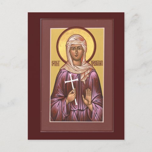 Saint Valentina Prayer Card