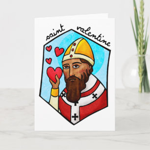 Saint Valentine Holiday Card
