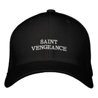 SAINT VENGEANCE  EMBROIDERED BASEBALL CAP