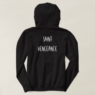 Saint Vengeance skull hoodie