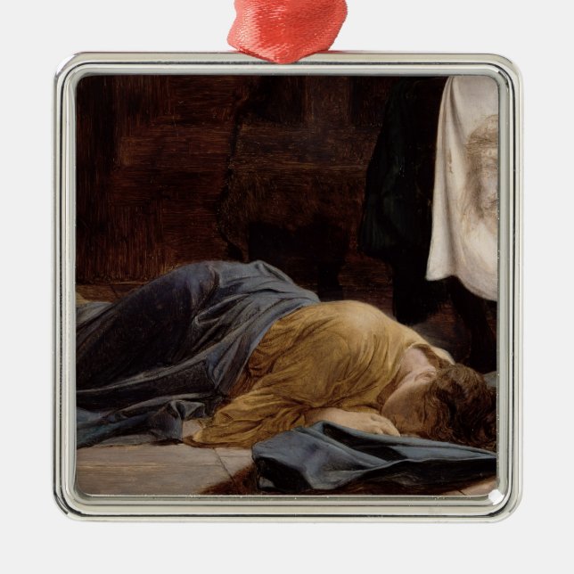 Saint Veronica Metal Ornament (Front)
