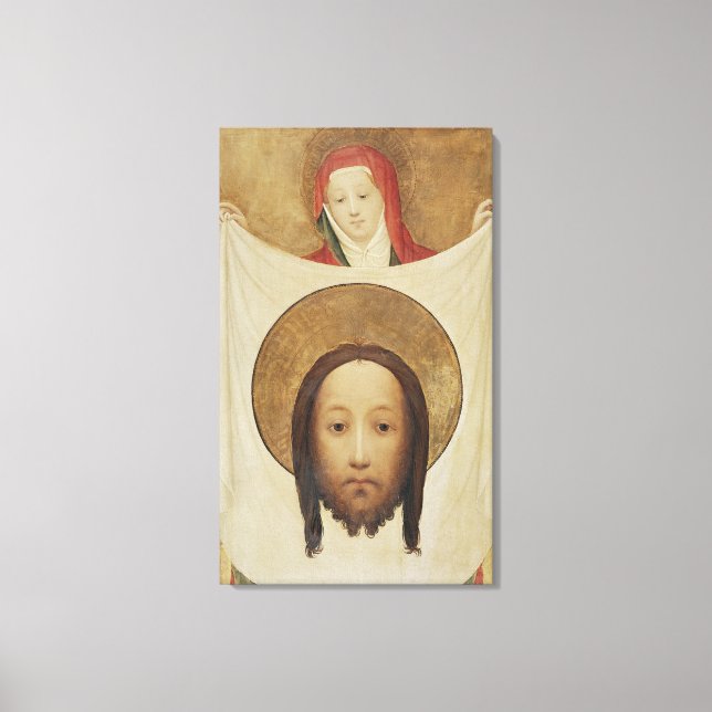 Saint Veronica with the Sudarium, c.1420 Canvas Print (Front)