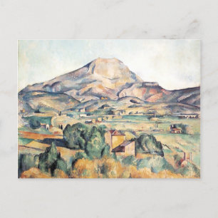 Saint-Victoire Barnes Mountain Paul Cezanne Postcard
