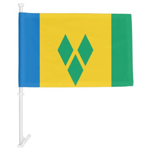 Saint Vincent and the Grenadines Car Flag