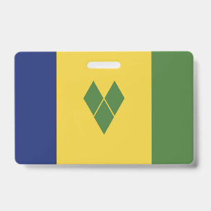 Saint Vincent and the Grenadines flag Badge