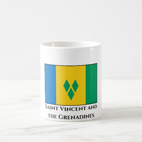 Saint Vincent and the Grenadines Flag Coffee Mug