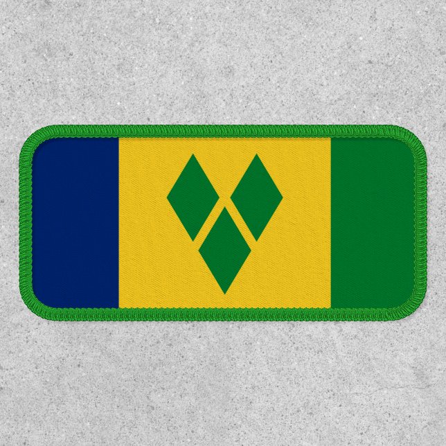 Saint Vincent and the Grenadines flag Patch (Front)