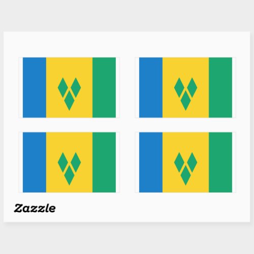 Saint Vincent and the Grenadines Flag Sticker