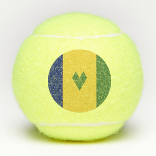 Saint Vincent and the Grenadines flag Tennis Balls