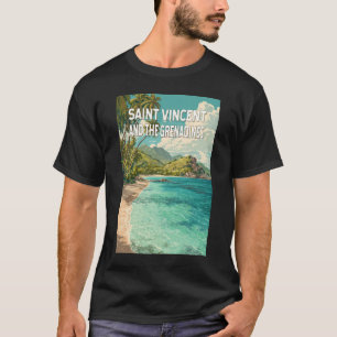 Saint Vincent and the Grenadines Illustration T-Shirt