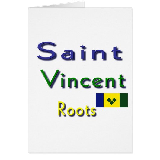 saint vincent cards (Front)