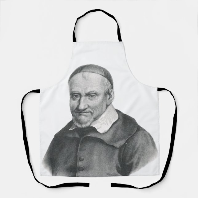 Saint Vincent de Paul Gentle Mercy Art Apron (Front)