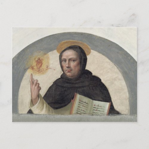 Saint Vincent Ferrer fresco Postcard