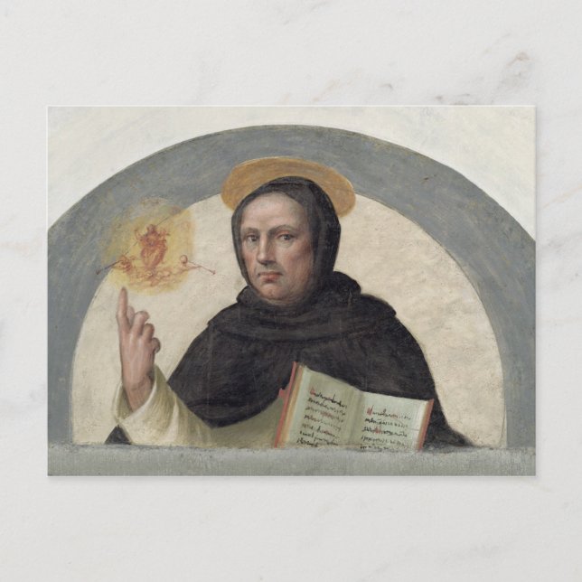 Saint Vincent Ferrer (fresco) Postcard (Front)