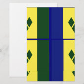 Saint vincent flag (Front/Back)