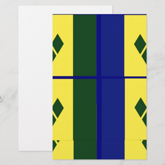Saint vincent flag (Front/Back)