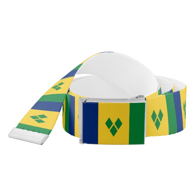 Saint Vincent Flag Belt (Snake)