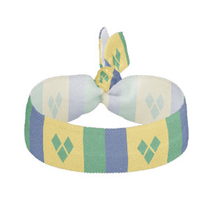 Saint Vincent Flag Elastic Hair Tie