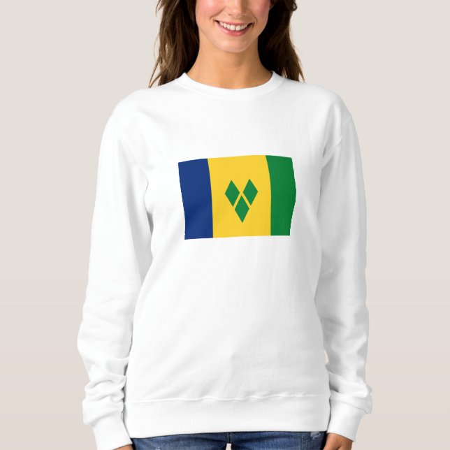 Saint Vincent Flag Sweatshirt (Front)