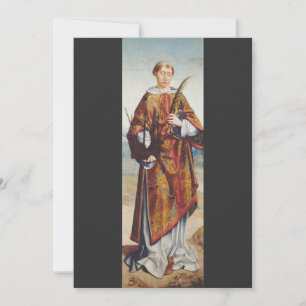 Saint Vincent of Saragossa Invitation