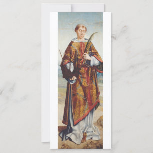 Saint Vincent of Saragossa Martyr Fine Art