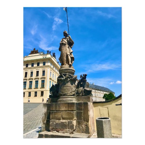 Saint Wenceslas Statue in Prague Czech Republic Photo Print