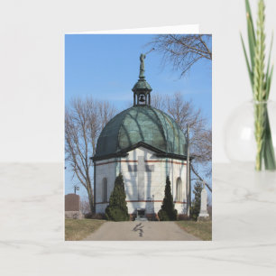 “Saint Wenceslaus Cemetery Crypt” Sympathy Card #2