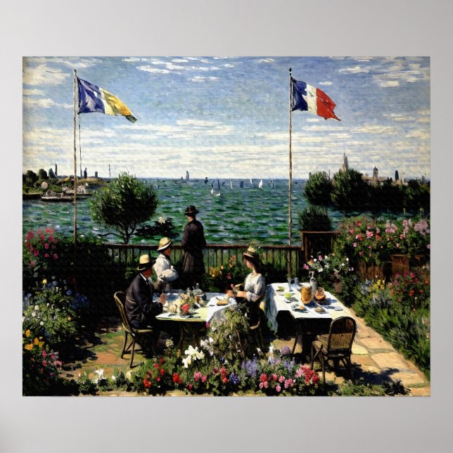 Sainte-Adresse Garden Poster (Front)