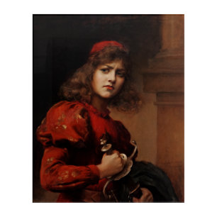 Sainte Jeanne d'Arc by Paul de La Boulaye Acrylic Print