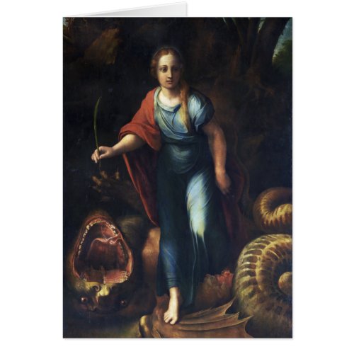 Sainte Marguerite by Raphael