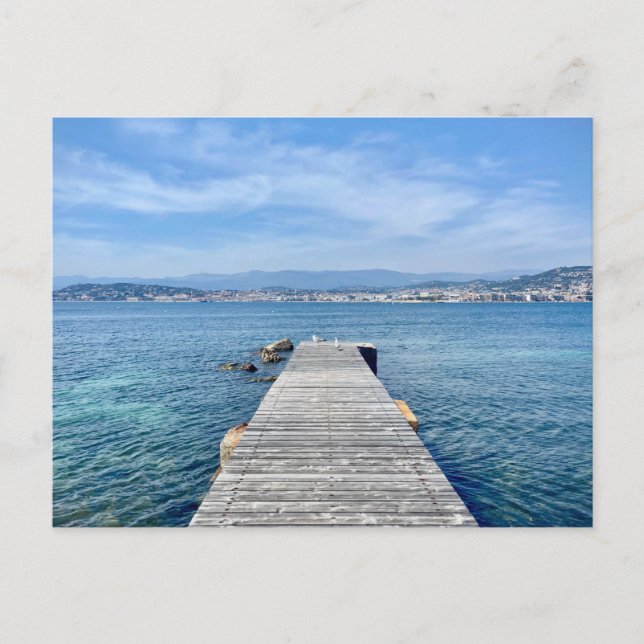 Sainte-Marguerite Island near Cannes, France Postcard (Front)