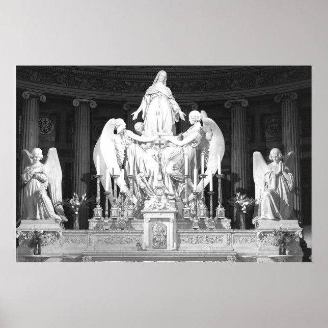 Sainte-Marie-Madeleine Paris Madeleine sculptures Poster (Front)