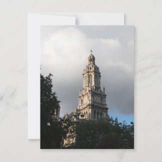 Sainte-Trinité Church Tower, Paris Postcard