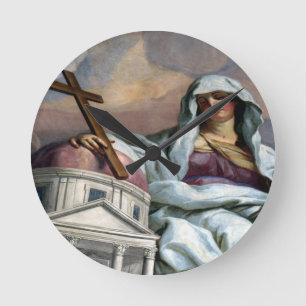 saintly church round clock