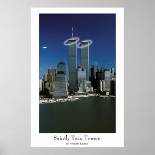 Saintly Twin Towers Poster