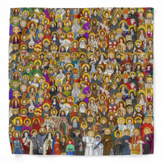 Saints, All saints, Catholic Saints Bandana