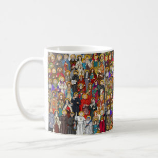 Saints, All saints, Catholic Saints Coffee Mug