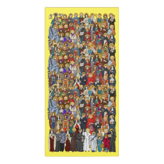 Saints, All saints, Catholic Saints Door Sign
