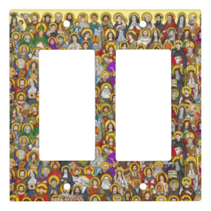 Saints, All saints, Catholic Saints Light Switch Cover