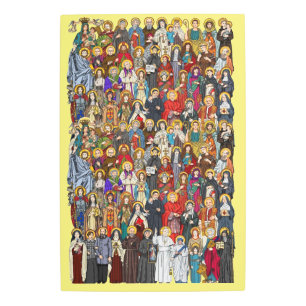 Saints, All saints, Catholic Saints Metal Print